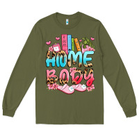 Army Green homebody Long Sleeve Tee - JahusDesignShop