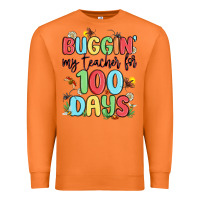 Carrot buggin my teacher for 100 days Premium Sweatshirt - MaliasSmallBusiness