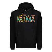 Black Easter Mama Premium Hoodie - BundleAndBundleShop