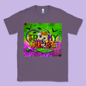 One Spooky Nurse Tumbler Classic Tee Designed By Bundleandbundleshop
