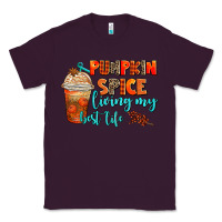 Plum pumpkin spice living my best life Classic Tee - AdoDesignShop