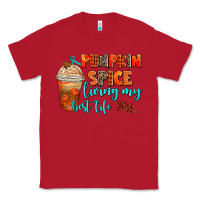 Red pumpkin spice living my best life Classic Tee - AdoDesignShop