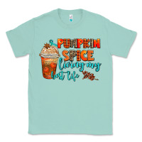 Seafoam pumpkin spice living my best life Classic Tee - AdoDesignShop