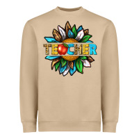 Mushroom teacher sunflower tbw Heavyweight Sweatshirt - texasbilliewilder