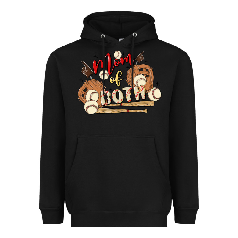 Mama Of Both Heavyweight Hoodie by MaliasSmallBusiness | Teevron