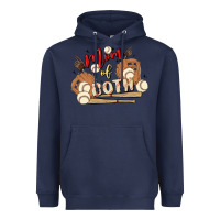 Navy mama of both Heavyweight Hoodie - MaliasSmallBusiness