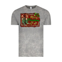 Cloud Rock merry christmas y'all boots Vintage Tee - RanaPortraitStore