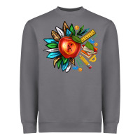 Storm teacher sunflower Heavyweight Sweatshirt - texasbilliewilder