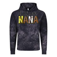 Cloud Black ballpark nana with leopard Vintage Hoodie - texasbilliewilder