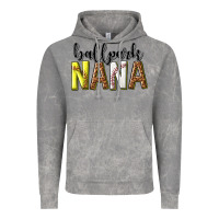 Cloud Rock ballpark nana with leopard Vintage Hoodie - texasbilliewilder
