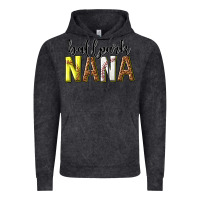 Vintage Black ballpark nana with leopard Vintage Hoodie - texasbilliewilder