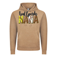 Vintage Coffee ballpark nana with leopard Vintage Hoodie - texasbilliewilder