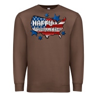 Chestnut happy memorial day usa Premium Sweatshirt - MaliasSmallBusiness