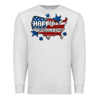 Oatmeal Heather happy memorial day usa Premium Sweatshirt - MaliasSmallBusiness