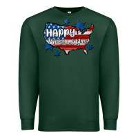 Sports Green happy memorial day usa Premium Sweatshirt - MaliasSmallBusiness