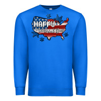 True Royal happy memorial day usa Premium Sweatshirt - MaliasSmallBusiness