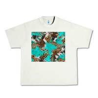 Pistachio cheetah cowhide tumbler Urban Heavy Tee - BarkalooDesign