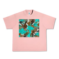 Salmon cheetah cowhide tumbler Urban Heavy Tee - BarkalooDesign