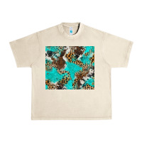 Sandshell cheetah cowhide tumbler Urban Heavy Tee - BarkalooDesign