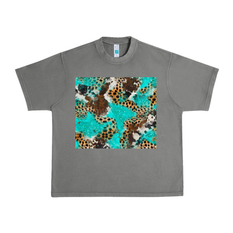 Cheetah Cowhide Tumbler Urban Heavy Tee by BarkalooDesign | Teevron