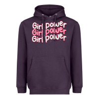 Plum girl power Heavyweight Hoodie - MaliasSmallBusiness