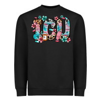 Black icu intensive care unit Heavyweight Sweatshirt - Zillion Design Studio