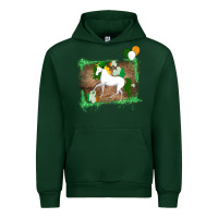 Forest Green Unicorn Dabbing with Shamrock for St. Patricks Day Urban Hoodie - Bettercallsaul