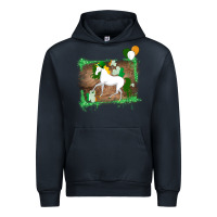 Navy Unicorn Dabbing with Shamrock for St. Patricks Day Urban Hoodie - Bettercallsaul