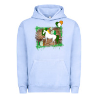 Pigment Grape Ice Unicorn Dabbing with Shamrock for St. Patricks Day Urban Hoodie - Bettercallsaul