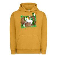 Pigment Peanut Butter Unicorn Dabbing with Shamrock for St. Patricks Day Urban Hoodie - Bettercallsaul