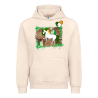 Sandshell Unicorn Dabbing with Shamrock for St. Patricks Day Urban Hoodie - Bettercallsaul