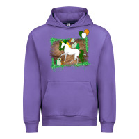 Tulip Unicorn Dabbing with Shamrock for St. Patricks Day Urban Hoodie - Bettercallsaul