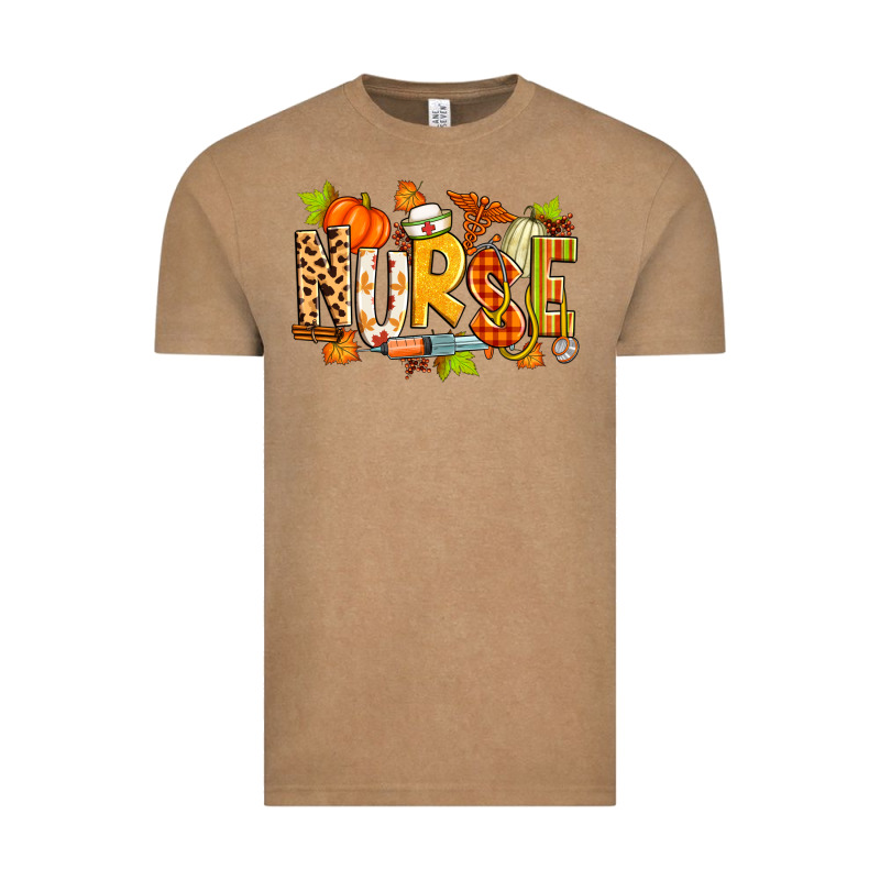 Fall Nurse Vintage Tee by Zillion Design Studio | Teevron