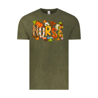 Vintage Olive fall nurse Vintage Tee - Zillion Design Studio