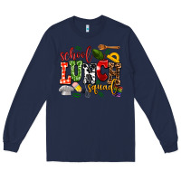 Navy school lunch squad Long Sleeve Tee - AdoDesignShop