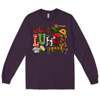 Plum school lunch squad Long Sleeve Tee - AdoDesignShop