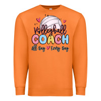 Carrot volleyball coach all day every day Premium Sweatshirt - MaliasSmallBusiness