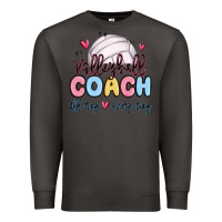 Smoke volleyball coach all day every day Premium Sweatshirt - MaliasSmallBusiness