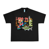 Black living on lake time Urban Heavy Tee - Zillion Design Studio