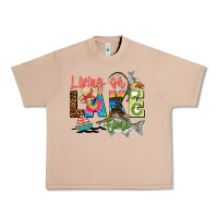 Burro living on lake time Urban Heavy Tee - Zillion Design Studio