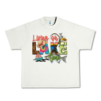 Pistachio living on lake time Urban Heavy Tee - Zillion Design Studio