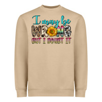 Mushroom i may be wrong but i doubt it Heavyweight Sweatshirt - Zillion Design Studio