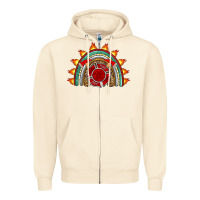 Sandshell firefighter rainbow Zipper Hoodie - Artiststas