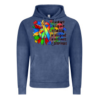 Vintage Denim always unique totally intelligent sometimes myster Vintage Hoodie - Zillion Design Studio
