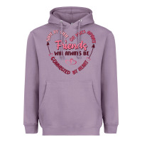 Lavender side by or miles apart friends will always be conn Heavyweight Hoodie - MaliasSmallBusiness