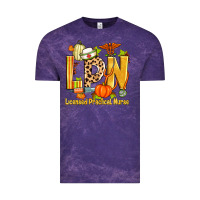 Cloud Purple fall lpn licensed practical nurse Vintage Tee - Zillion Design Studio