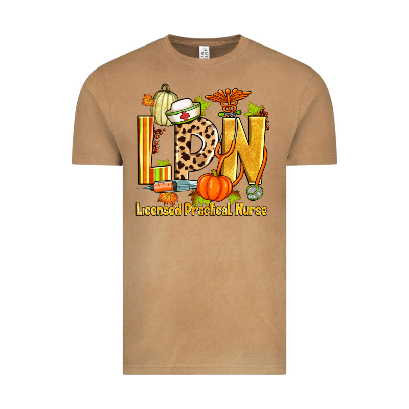 Fall Lpn Licensed Practical Nurse Vintage Tee by Zillion Design Studio | Teevron