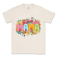 Natural floral mama Classic Tee - JahusDesignShop