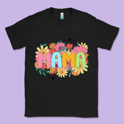 Floral Mama Classic Tee Designed By Jahusdesignshop