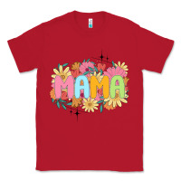 Red floral mama Classic Tee - JahusDesignShop
